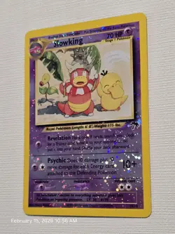 Pokemon 2001 Slowking 14/18 Reverse Holo Card Southern Islands Promo - Image 3