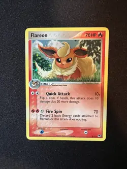 Flareon Pop Series 3 Holo 2/17 Near Mint NM Pokemon Card - Image 1