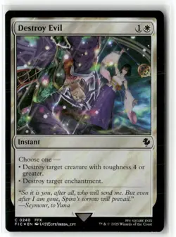 Destroy Evil Surge Foil NM MTG MAGIC Commander Final Fantasy NM - Image 1