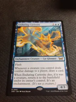 Enduring Curiosity Magic: The Gathering Duskmourn House of Horror Regular NM - Image 1