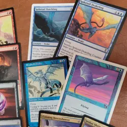 Red White Blue ***DRAKES DRAGONS*** Tribal Custom COMMANDER MAGIC DECK MTG Fun - Image 4