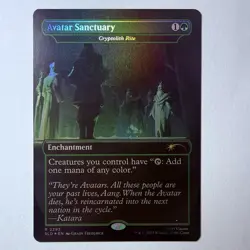 Magic The Gathering Mtg Foil Avatar Sanctuary Secret Lair Near Mint Cryptolith - Image 1