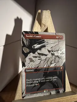 2025 MTG Sozin’s Comet (Borderless) Mythic #309 Avatar: The Last Airbender Look! - Image 3