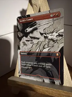 2025 MTG Sozin’s Comet (Borderless) Mythic #309 Avatar: The Last Airbender Look! - Image 4
