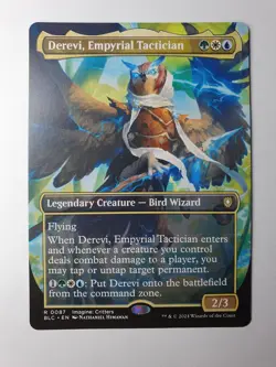 MTG - Derevi, Empyrial Tactician Borderless - Bloomburrow #0087 - N/M Mythic - Image 1