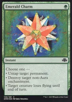 EMERALD CHARM 158/261 FOIL DOMINARIA REMASTERED MTG MAGIC NM - Image 1