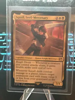 Squall, SeeD Mercenary Final Fantasy R0243 NM MTG - Image 1