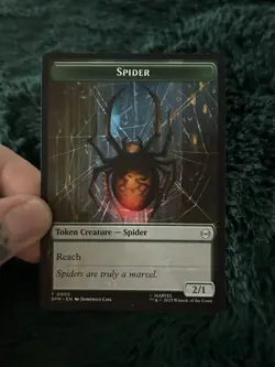 Spider Token Creature Illusion Villain Spider-Man 0003 0002 Magic The Gathering - Image 4