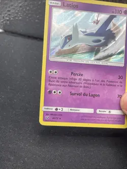 Carte Pokemon HOLO Latios 41/73 SL3.5 Soleil & Lune Legendes Brillantes FR - Image 2