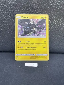 Carte Pokemon HOLO Zekrom 35/73 SL3.5 Soleil & Lune Legendes Brillantes FR - Image 1