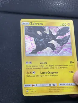 Carte Pokemon HOLO Zekrom 35/73 SL3.5 Soleil & Lune Legendes Brillantes FR - Image 2