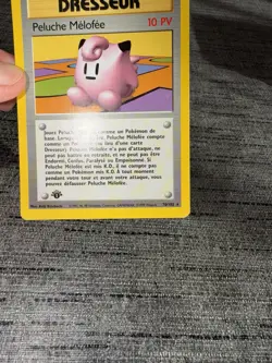 Carte Pokemon Peluche Melofee 70/102 Rare Edition 1 Set De Base Wizards FR OCCAS - Image 5