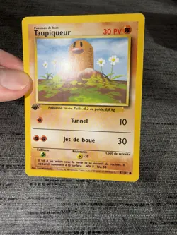 Carte Pokemon Taupiqueur 47/102 Edition 1 Set De Base Wizards Francais OCCASION - Image 3