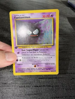 Carte Pokemon Fantominus 50/102 Edition 1 Set De Base Wizards Francais OCCASION - Image 3