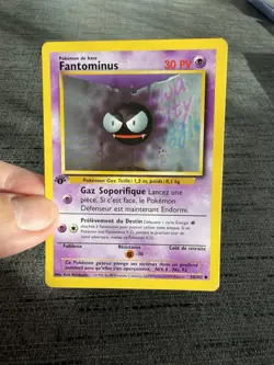 Carte Pokemon Fantominus 50/102 Edition 1 Set De Base Wizards Francais OCCASION - Image 5