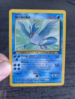 Carte Pokemon Artikodin 17/62 Edition 1 Rare Fossile Wizards Francais Occasion - Image 5