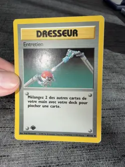 Carte Pokemon Entretien 83/102 Edition 1 Set De Base Wizards Francais OCCASION - Image 3