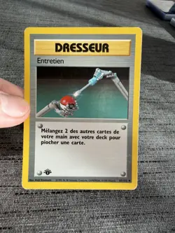 Carte Pokemon Entretien 83/102 Edition 1 Set De Base Wizards Francais OCCASION - Image 5