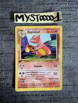 Carte Pokemon Reptincel 24/102 Edition 1 Set De Base Wizards Francais OCCASION - Image 1