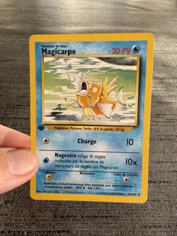 Carte Pokemon Magicarpe 35/102 Edition 1 Set De Base Wizards Francais OCCASION - Image 5