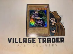 Dark Magician SDY-006 Ultra Rare 1st Edition Yu-Gi-Oh! NM Misprint Holo Line - Image 1