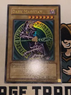 Dark Magician SDY-006 Ultra Rare 1st Edition Yu-Gi-Oh! NM Misprint Holo Line - Image 3