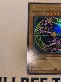 Dark Magician SDY-006 Ultra Rare 1st Edition Yu-Gi-Oh! NM Misprint Holo Line - Image 5