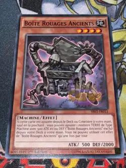 CARTE Yu Gi Oh BOITE ROUAGES ANCIENTS SR03-FR011 1ere edition - Image 1