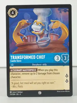 Transformed Chef - Castle Stove - Ursula's Return - 157/204 - singles - Lorcana - Image 1