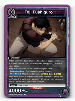 Union Arena Toji Fushiguro (026) - UEX02BT: Jujutsu Kaisen Vol.2 - Image 1