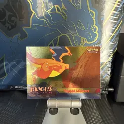 Pokemon 1999 Topps Movie Card #51 “Trapped Charizard” Foil - Image 1