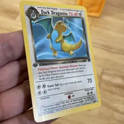 Pokemon Card - 1st Edition Dark Dragonite Non Holo Rare Team Rocket - Image 3