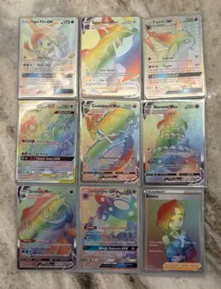 Pokemon Gold Card Lot Of 7 Zamazenta V 212/202 And Other Gold Cards - Image 4
