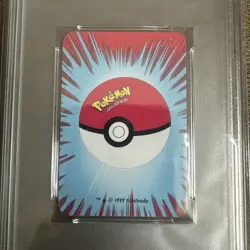 1999 BICYCLE POKEMON MINI PLAYING CARDS RED DECK JOKER RED-JOKER PSA10 POP 1 - Image 4