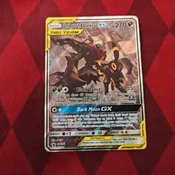 Umbreon & Darkrai GX SM241 Tag Team Black Star Promo 2020 Pokemon Card TCG NM - Image 1