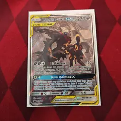 Umbreon & Darkrai GX SM241 Tag Team Black Star Promo 2020 Pokemon Card TCG NM - Image 3