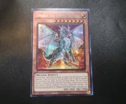 Timaeus the United Dragon MP23-EN003 Prismatic Secret Rare Yugioh Card NM - Image 1