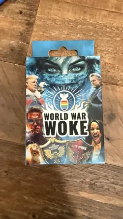 World War Woke First Edition CCG Sealed Box Starter 60 Card Deck + 6 Holograms - Image 1