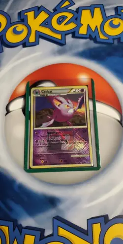 Crobat League Stamped Promo Card 2010 14/95 very clean Crosshatch holographic - Image 5