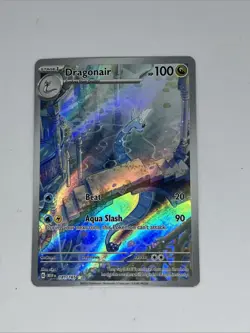 Pokemon Dragonair Holo Card 181/165 Scarlet & Violet NM Condition Stage 1 HP 100 - Image 1