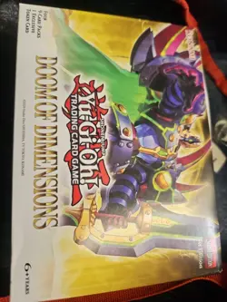 Yu Gi Oh Doom Of Dimensions 1st Edition Card Sealed Mini Box Collection NEW - Image 1