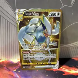 Lugia VSTAR Secret Rare 211/195 Swsh12: Silver Tempest Holo Pokemon Card - Image 1