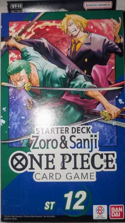 ONE PIECE CARD GAME - ZORO AND SANJI - ST12 STARTER DECK ENGLISH - Image 1