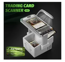 OSTENBIG Trading Card Scanner Stand LED Light Magnetic Slot Magic: The Gathering - Image 4