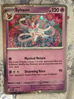 Pokemon TCG Sylveon - 172 (Cosmos Holo) 172 Sv: Scarlet & Violet Promo Card - Image 1