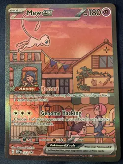 Pokemon TCG Card 151 Mew EX SVP 053 Black Star Promo Scarlet & Violet - Image 1