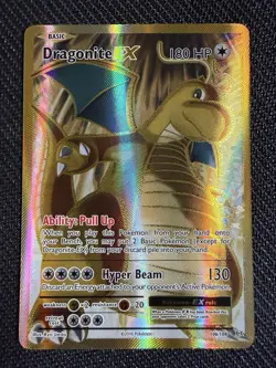 Pokemon TCG Dragonite EX Full Art Holo Card 106/108 Evolutions XY - Image 1