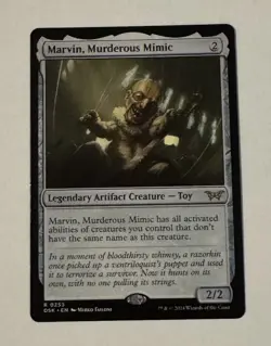 MTG Marvin, Murderous Mimic - Duskmourn: House Of Horror LP - Image 1