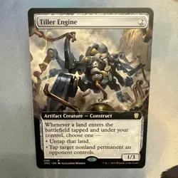 Tiller Engine – Extended Art – Commander: Dominaria United (DMC) – MTG – NM - Image 1