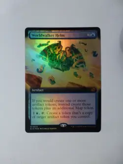 MtG BIG Score Worldwalker Helm Extended FOIL 0072 NM $0.75 Flat Ship VCT123832 - Image 1